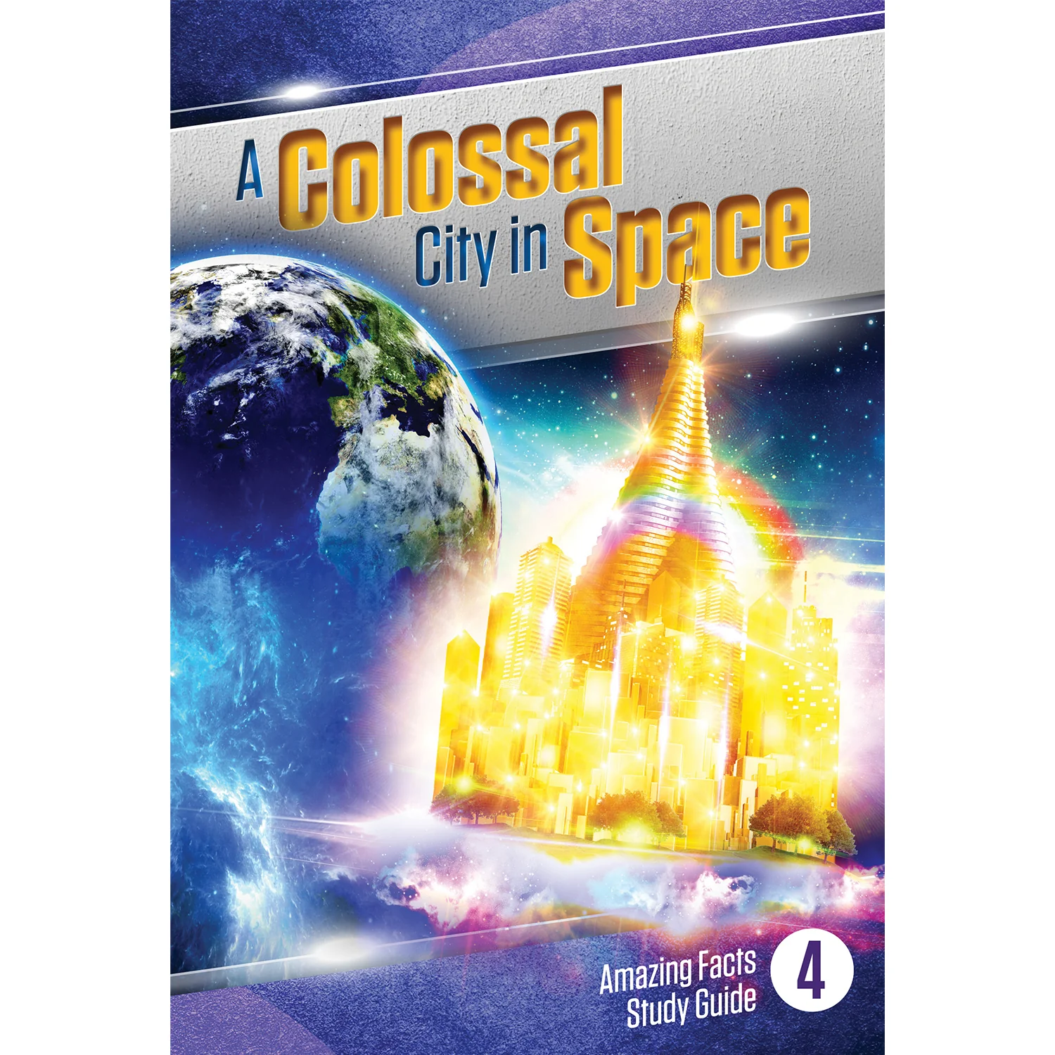 A Colossal City in Space by Bill May - Image 3