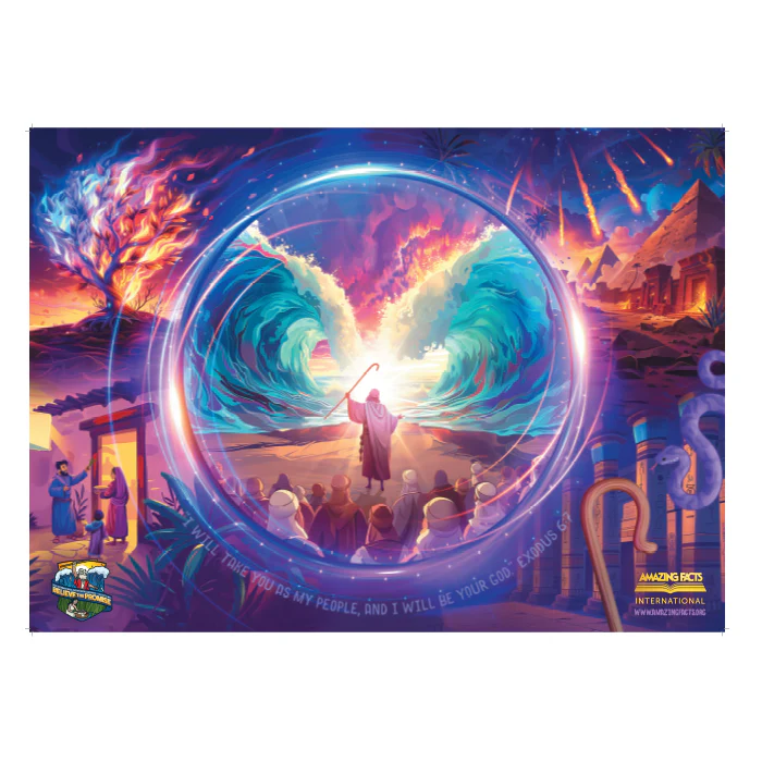Moses Pathfinder Puzzle, Pin, & Sash - Image 8