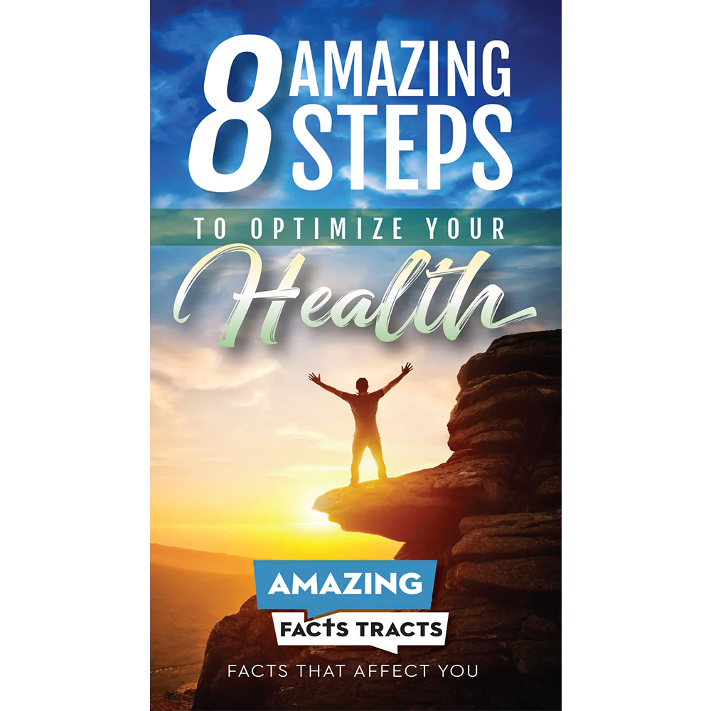AFacts Tracts (100/pack): 8 Amazing Steps to Optimize Your Health by Amazing Facts - Image 3