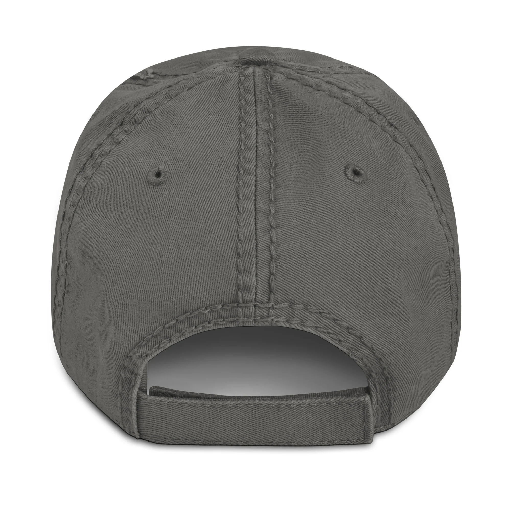 AFY Distressed Dad Hat White Logo - Image 10