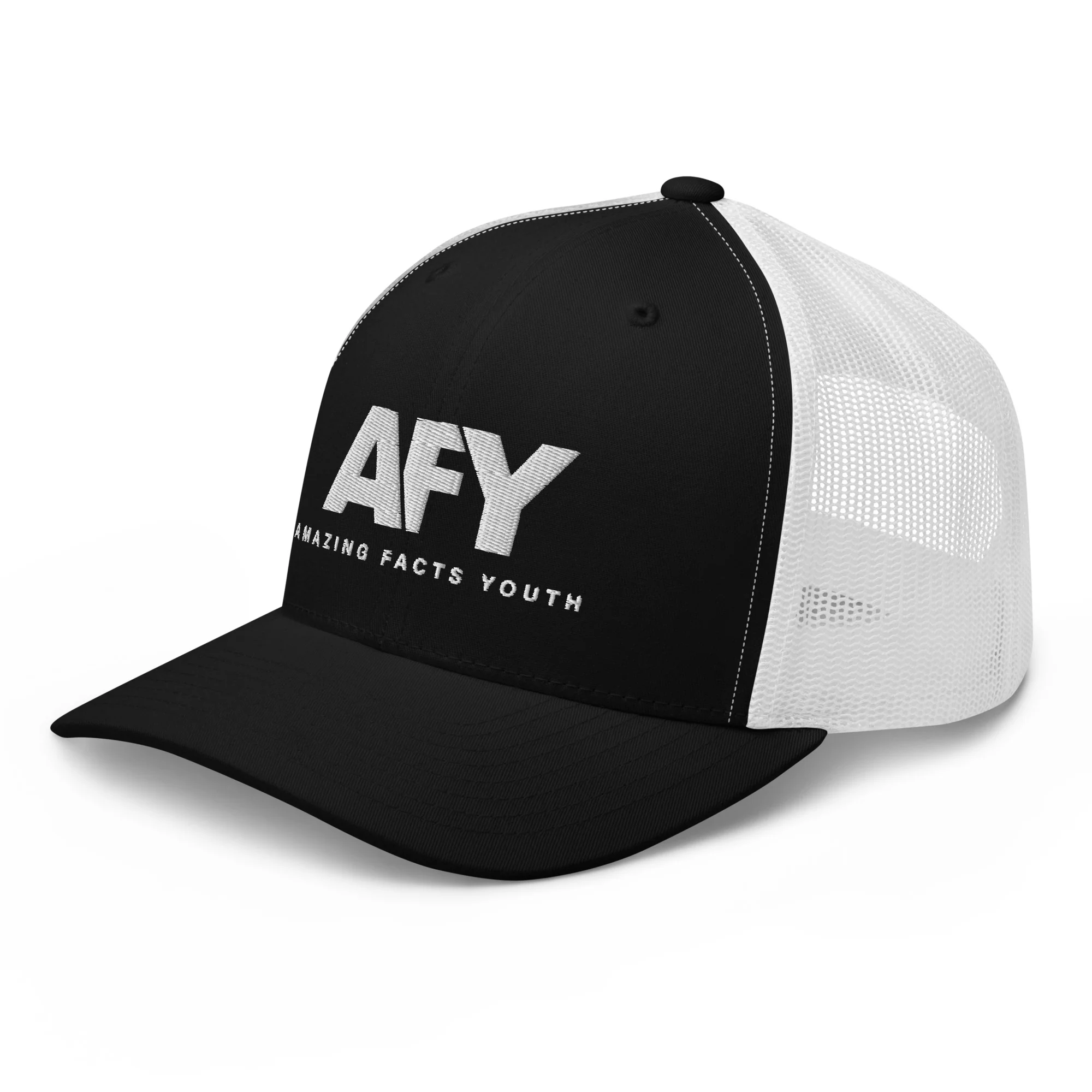 AFY Trucker Cap White Logo - Image 3