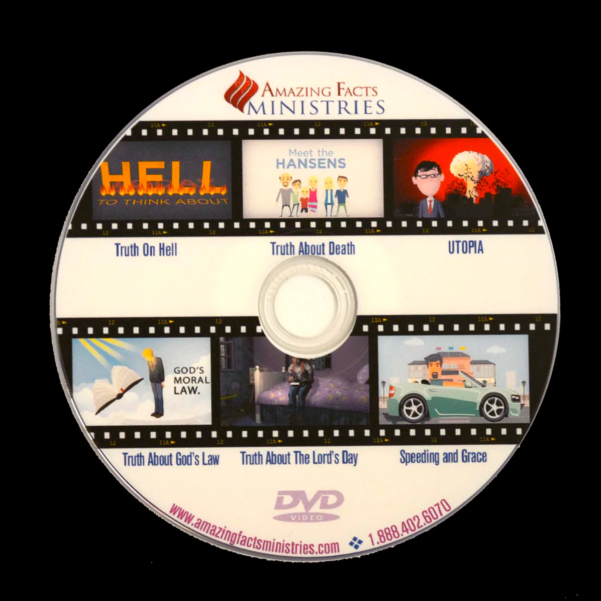 Animated Bible Clips DVD(6 Stories) by Amazing Facts Ministries - Image 6