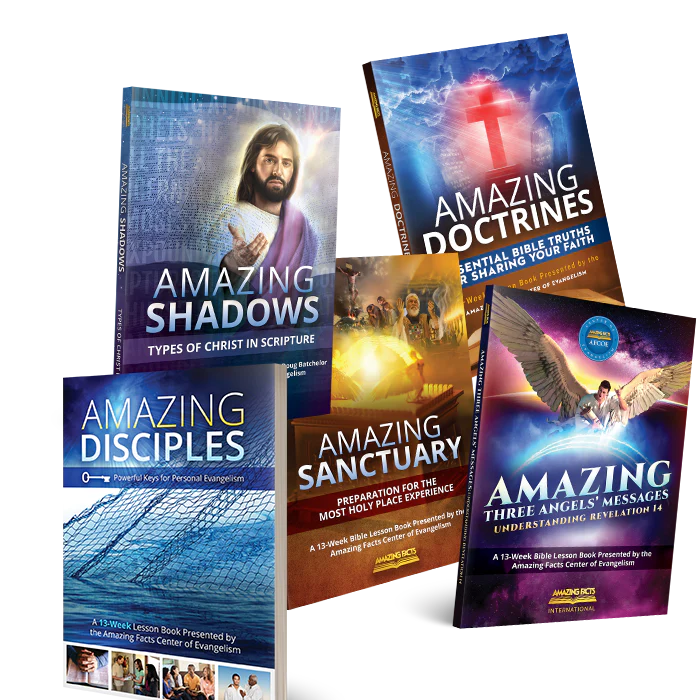 Bible Study Quarterly Set (5-volumes) with 13-Week Lesson Series presented in each Book
