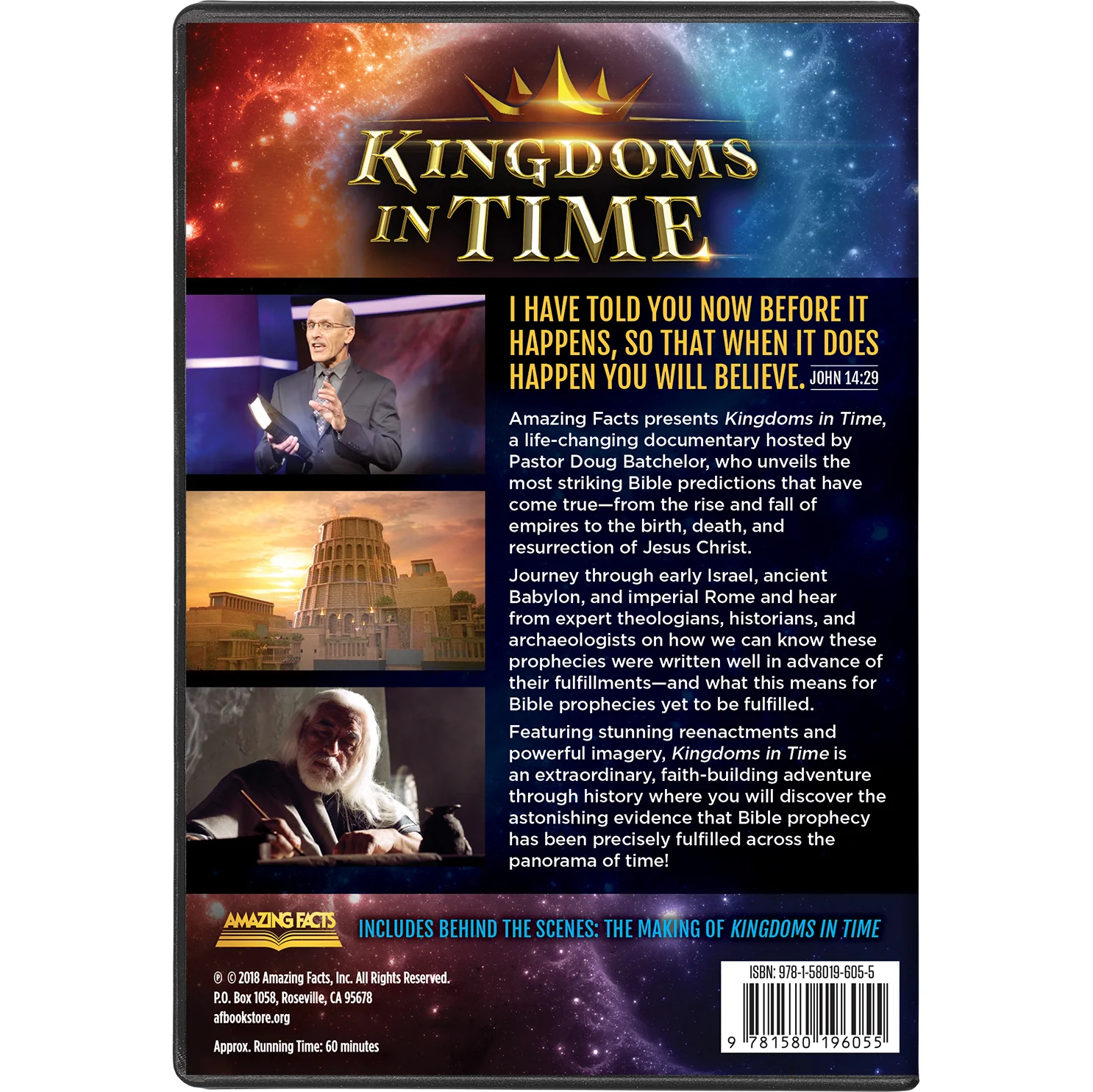 Kingdoms in Time History's Greatest Bible Prophecies DVD by Doug Batchelor - Image 3