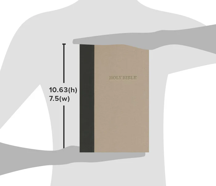 KJV Super Giant Print Deluxe Reference Bible Black Leathersoft by Thomas Nelson - Image 4