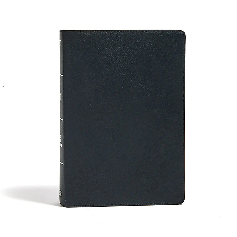 Clearance - KJV Super Giant Print Reference Bible (Thumb-Indexed) Black Leather-look by Thomas Nelson - Image 4