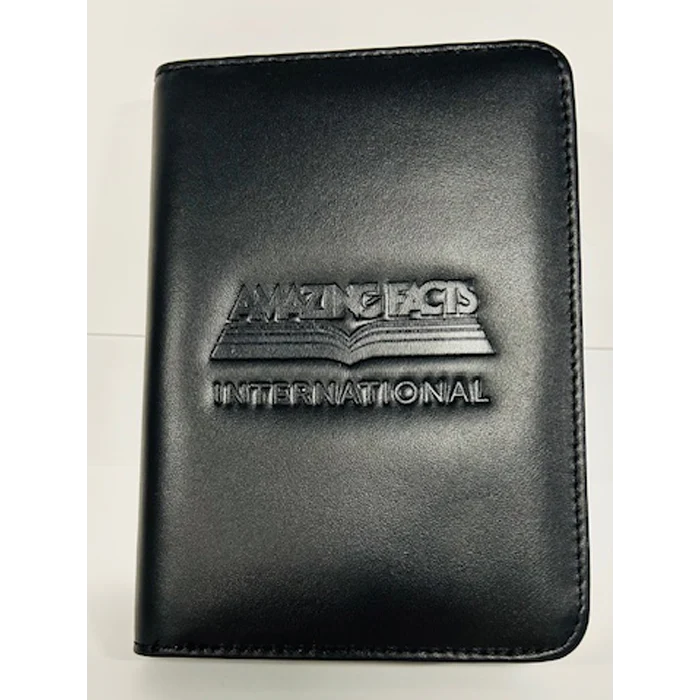New Amazing Facts Tracts Wallet (Black Leather) includes a Sample Bundle (18 Tracts) - Image 2