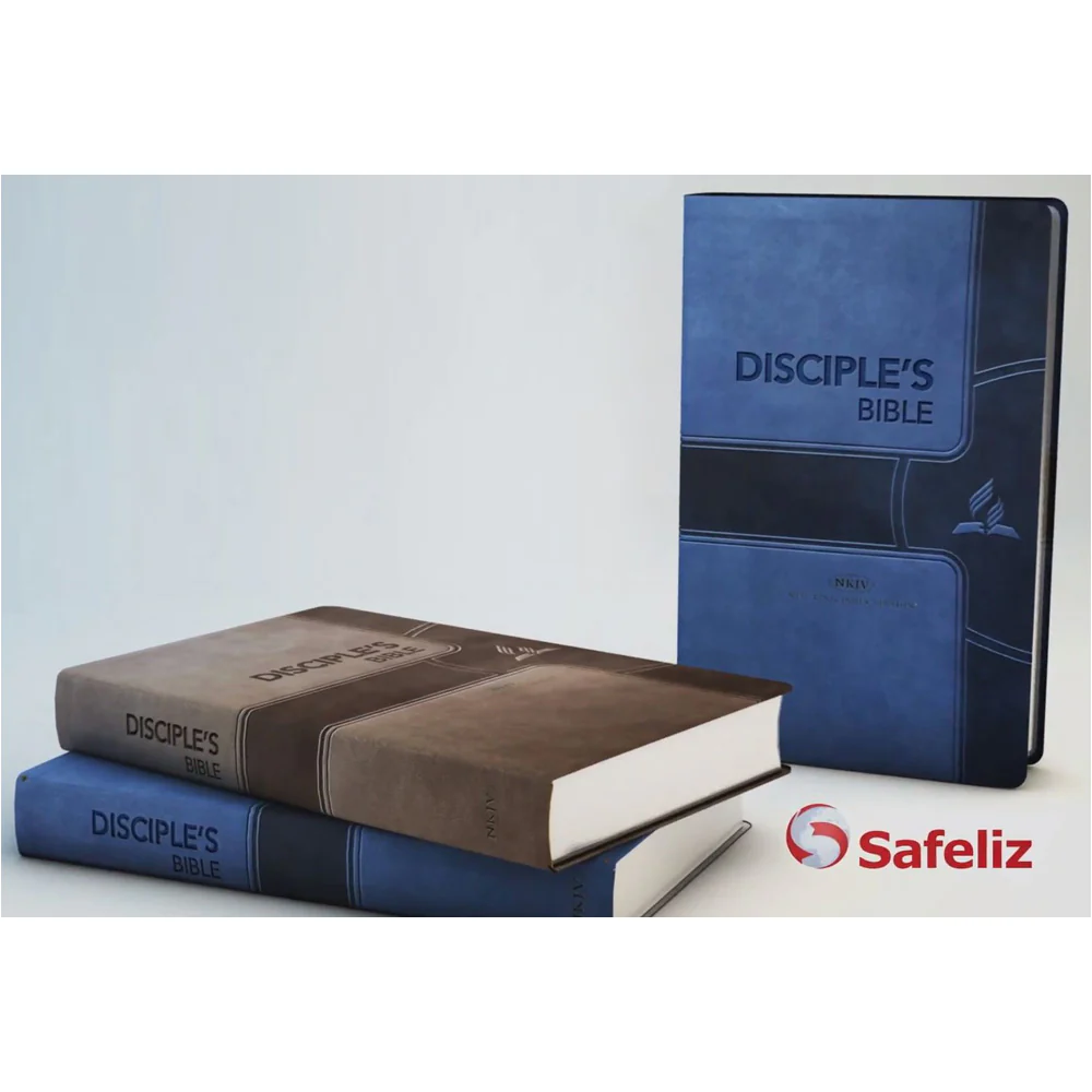 NKJV Disciple's Chain Reference Bible (Brown Leathersoft) by Safeliz - Image 3
