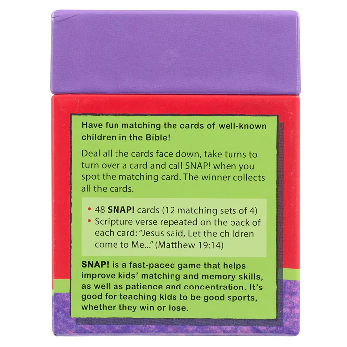 Snap! —The Children of the Bible Card Game - Image 3