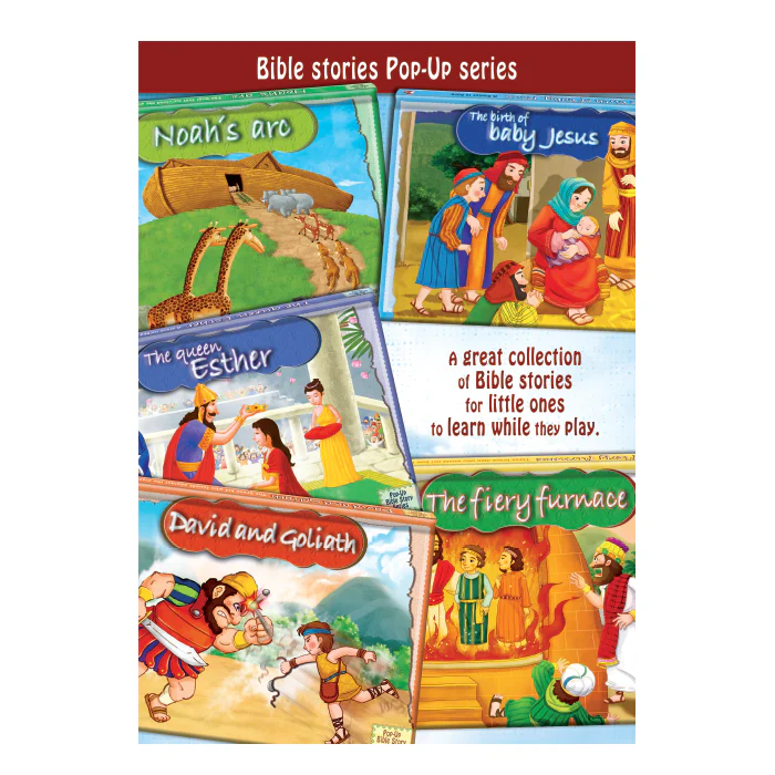 The Fiery Furnace, Bible Stories Pop-Up Book by Safeliz Publishing - Image 6