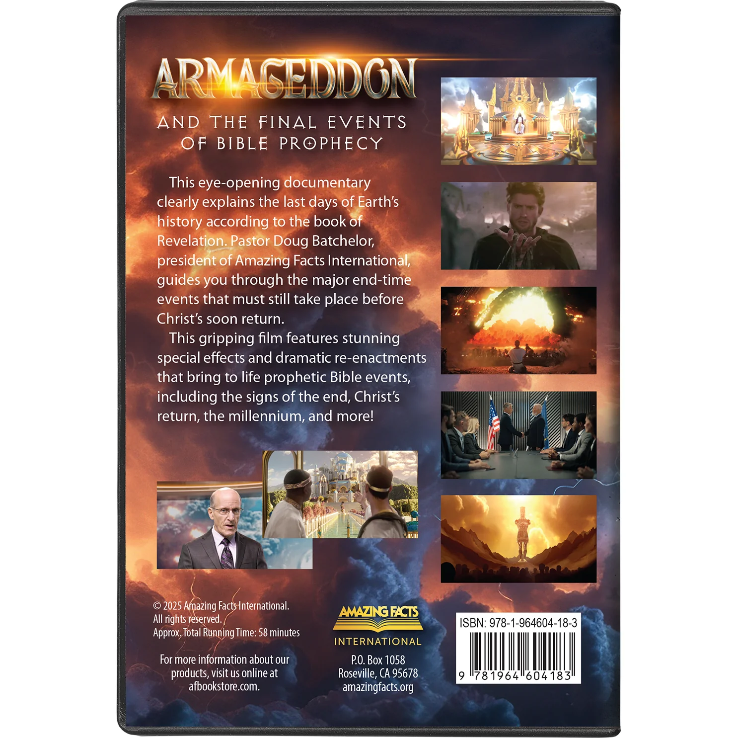BRAND NEW! Armageddon and the Final Events of Bible Prophecy Documentary DVD by Pastor Doug Batchelor - Image 3